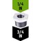 B & K STZ Industries 3/4 in. MIP each X 1/4 in. D FIP Galvanized Malleable Iron Hex Bushing 311UPB-3414 - alternate 3